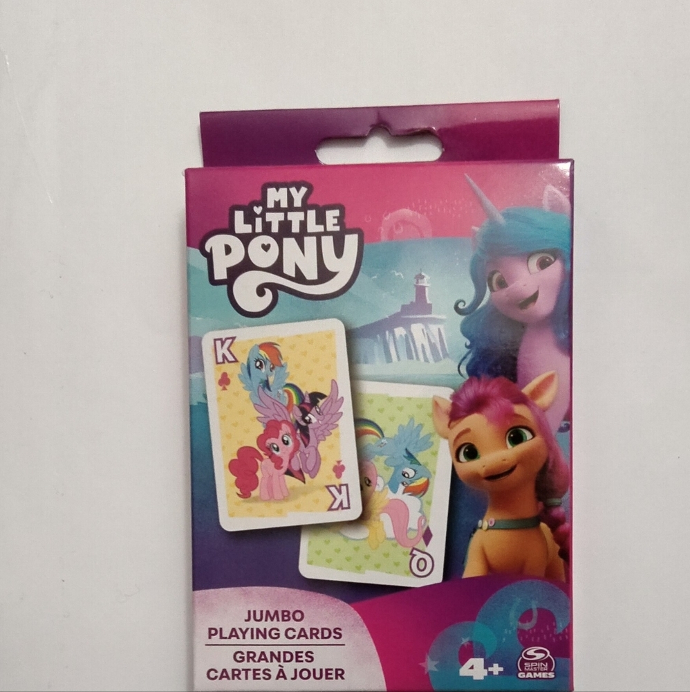 My Little Pony Jumbo Playing Cards by Spinmaster